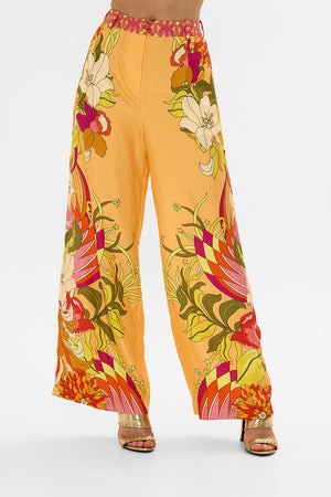 WIDE LEG WAISTED PANT THE FLOWER CHILD SOCIETY