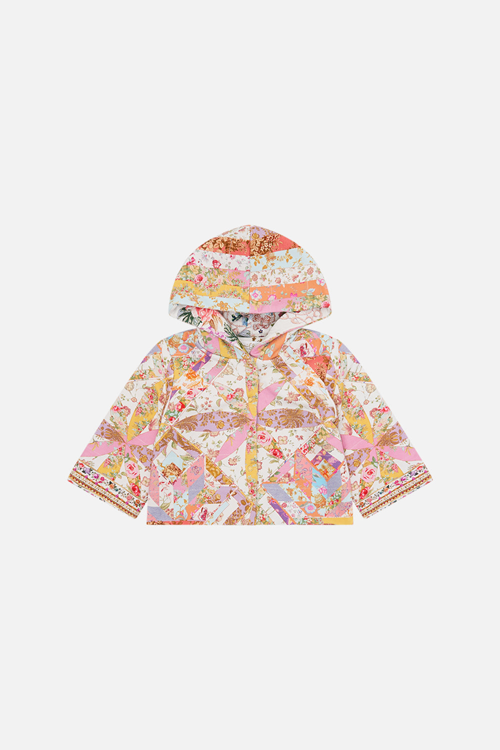 Milla by CAMILLA floral quilted puffer jacket in Sew Yesterday