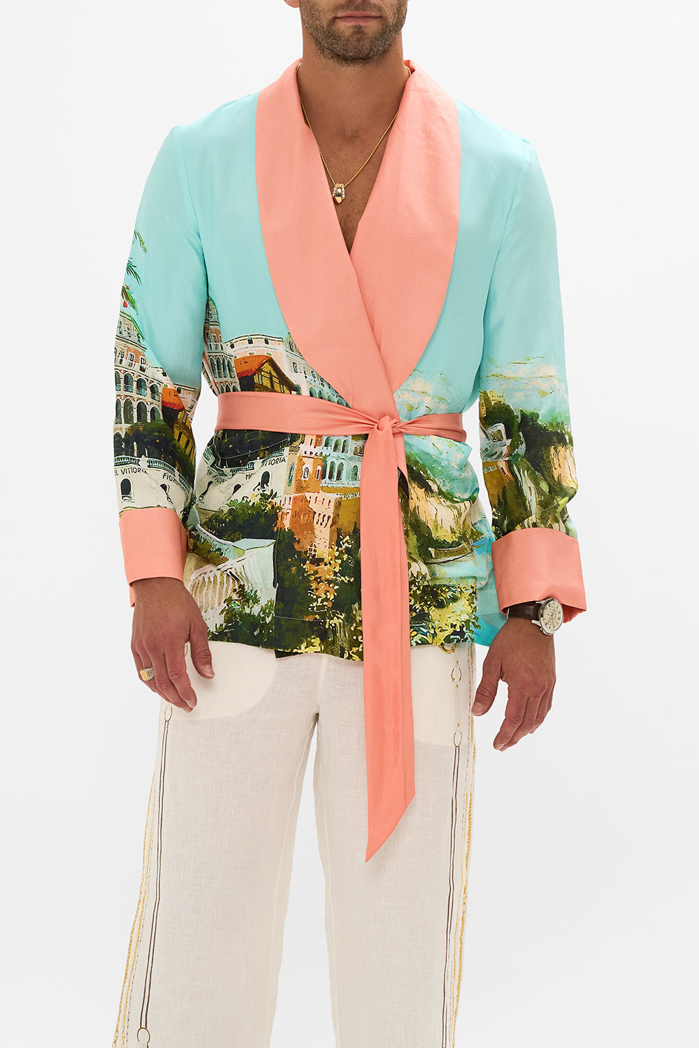 MEN'S ROBE JACKET FROM SORRENTO WITH LOVE