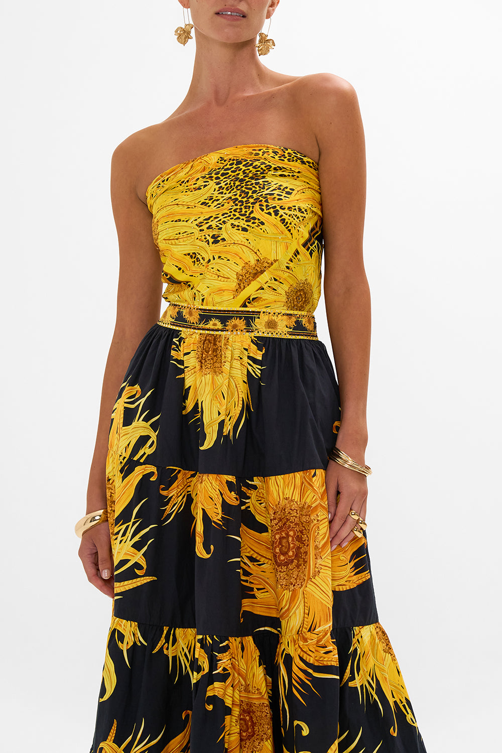 CAMILLA silk scarf in Make Me Your Masterpiece print