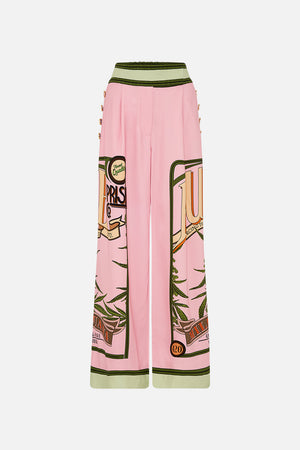 CAMILLA wide leg pants in Lets Chase Rainbows print 