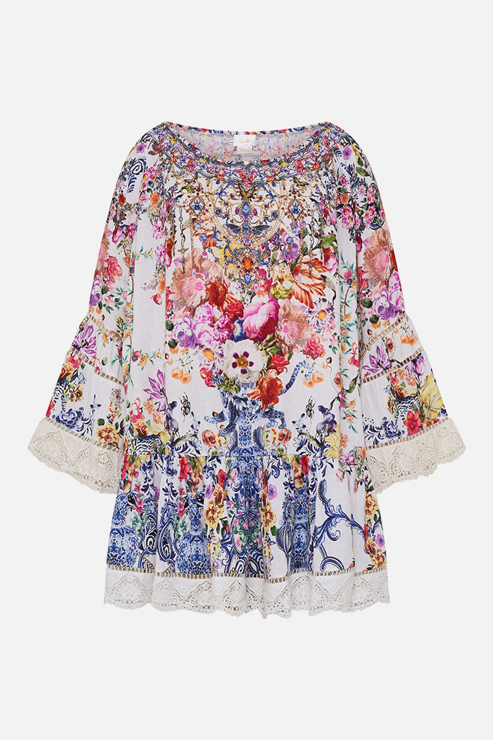 A LINE FRILL DRESS DUTCH IS LIFE