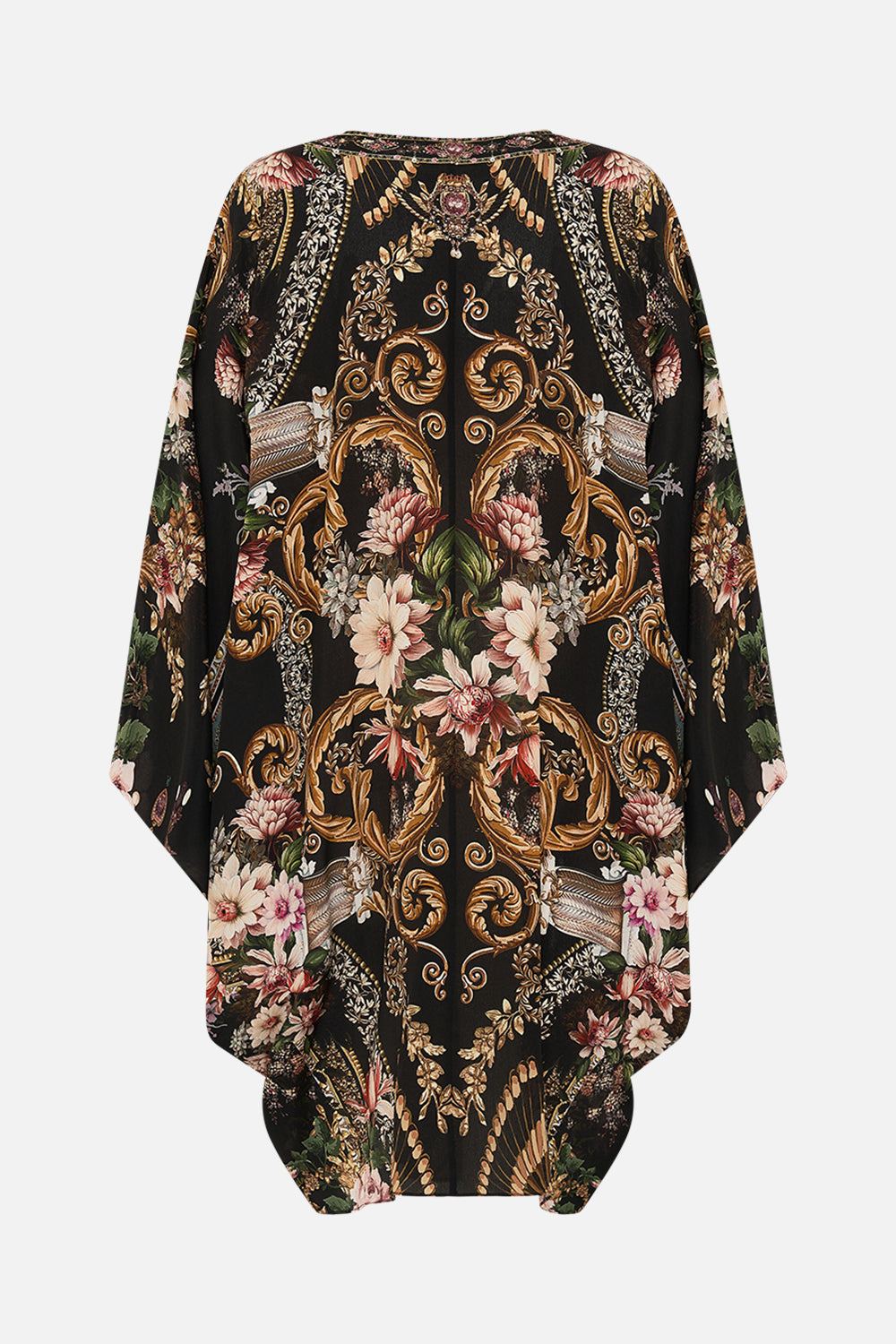CAMILLA t shape kaftan in Dynasty Daze print. 