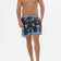 MID LENGTH BOARDSHORT WITH ELASTIC WAIST