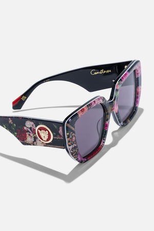 CAMILLA floral print desgner sunglasses in Reservation For Love print