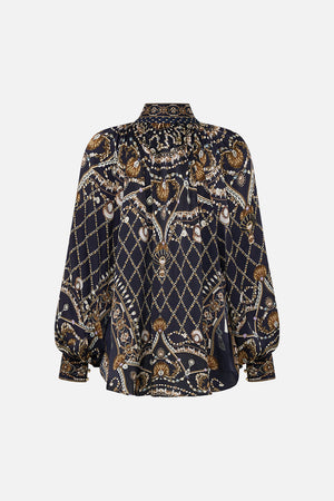 CAMILLA button up shirt in Shell Games print
