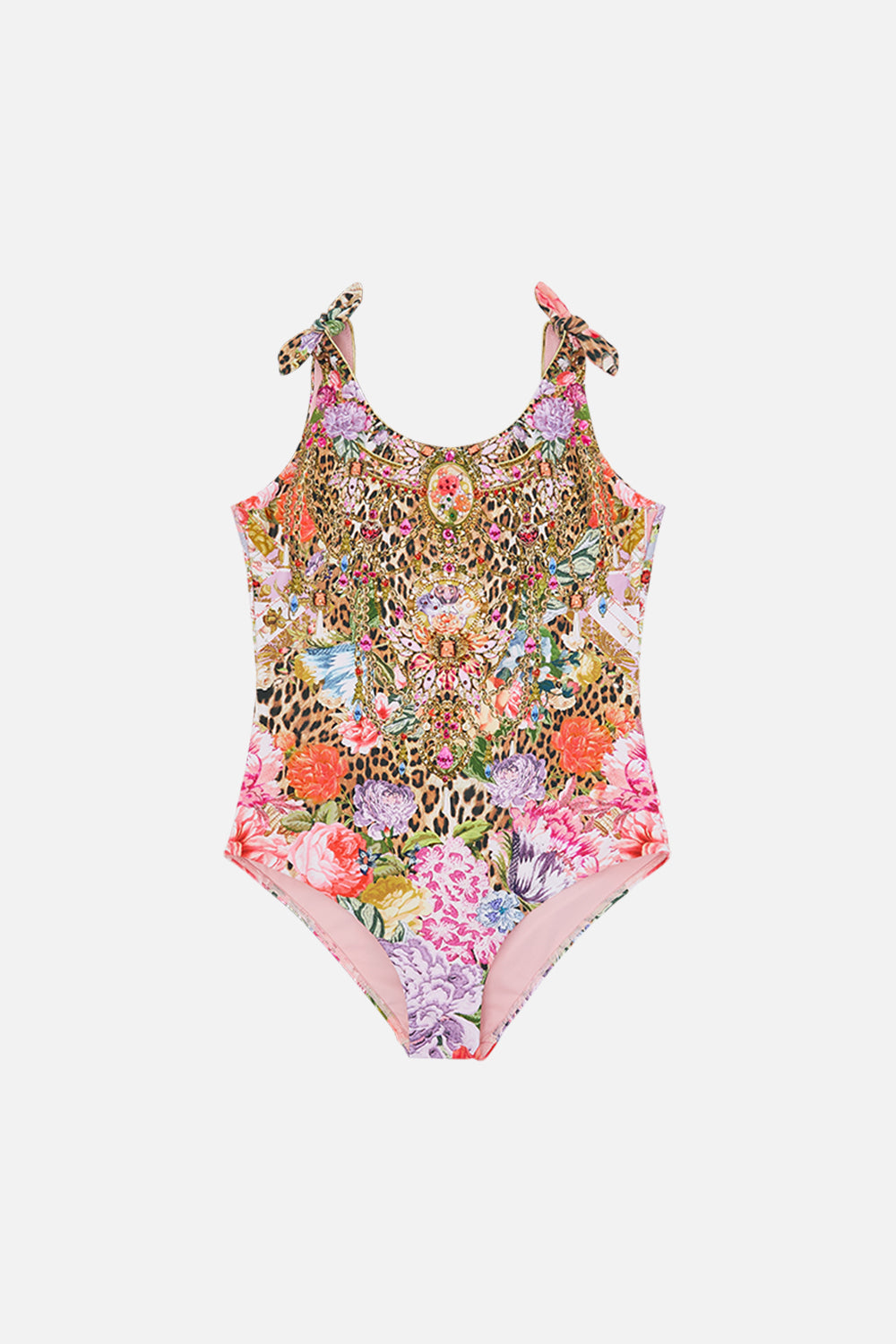 Milla by CAMILLA floral kids tie shoulder one piece (12-14) in Heirloom Anthem