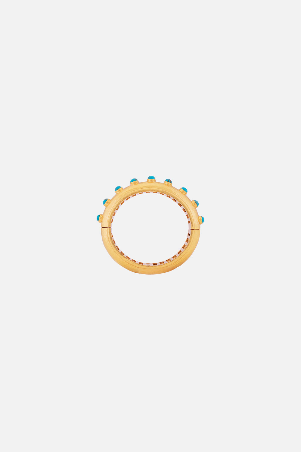 CAMILLA jewellery ava gold turquoise bracelet 