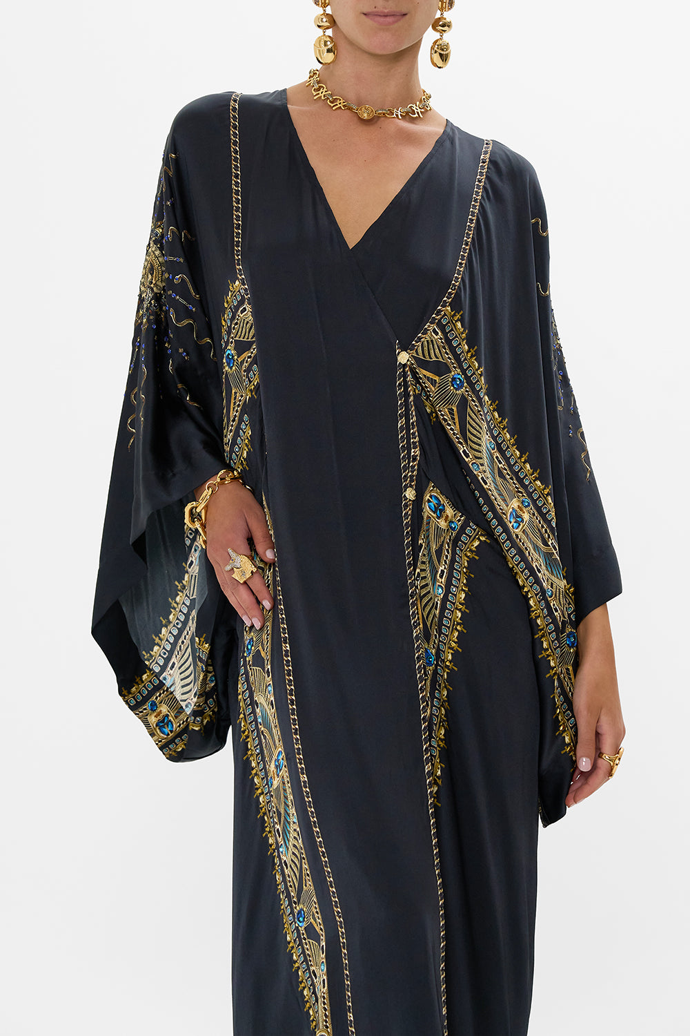 PANELLED WRAP KAFTAN CALL ME CLEOPATRA