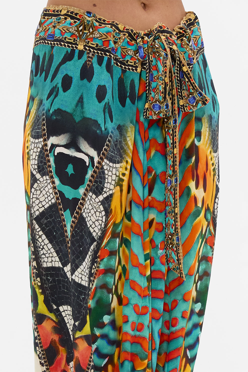 CAMILLA Harem Pants in Desert Visions print.