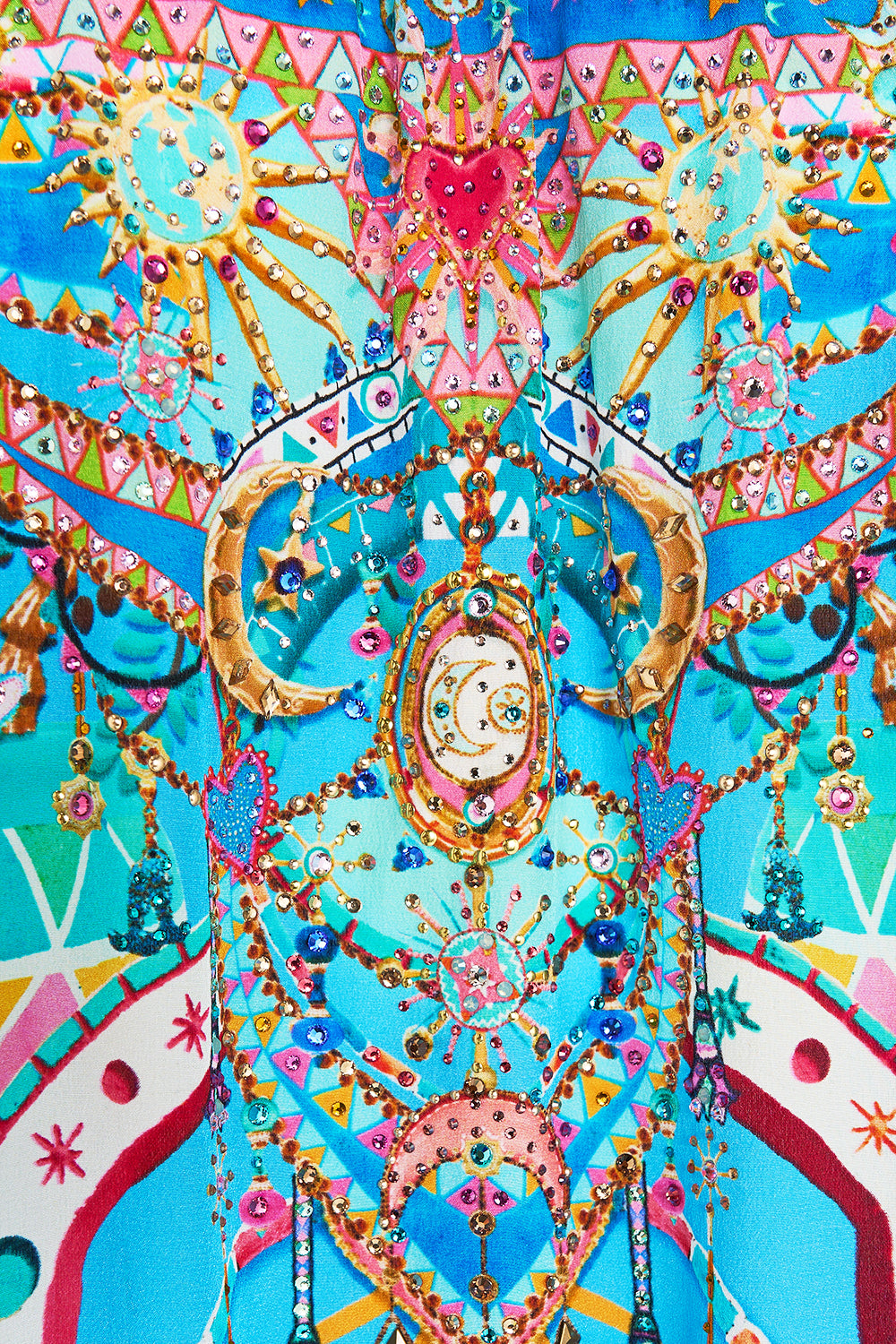 OFF SHOULDER KAFTAN A PAINTED VILLAGE