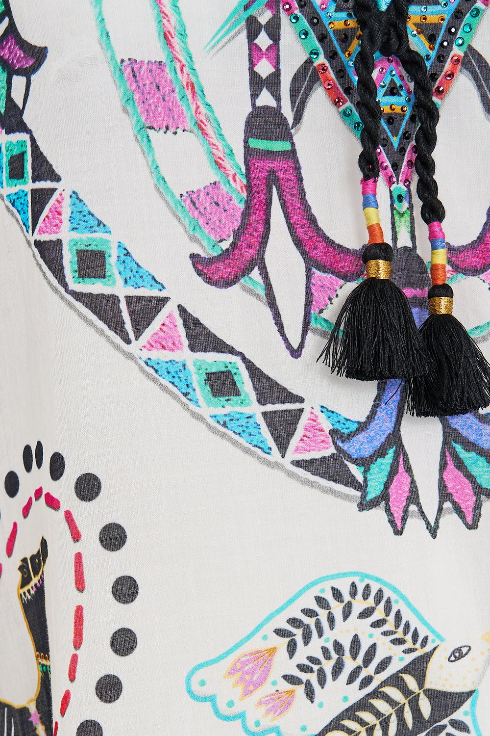 TUCK FRONT KAFTAN NUBIAN WONDERLAND