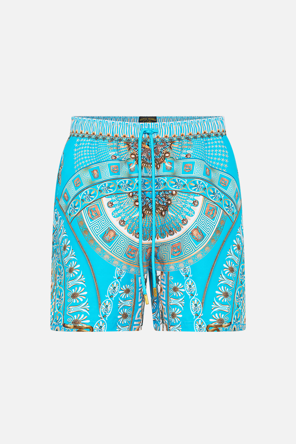Hotell Franks By CAMILLA Mid Length Boardshort in Temple of Light Print