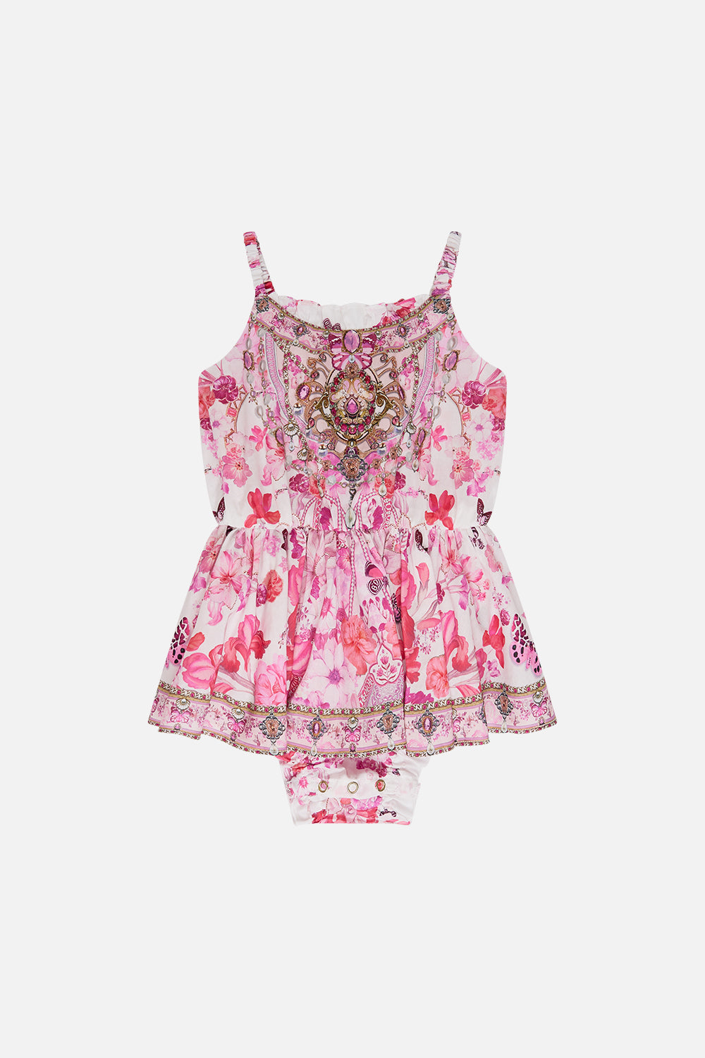 CAMILLA Babies Jumpdress in Botanical Novella print