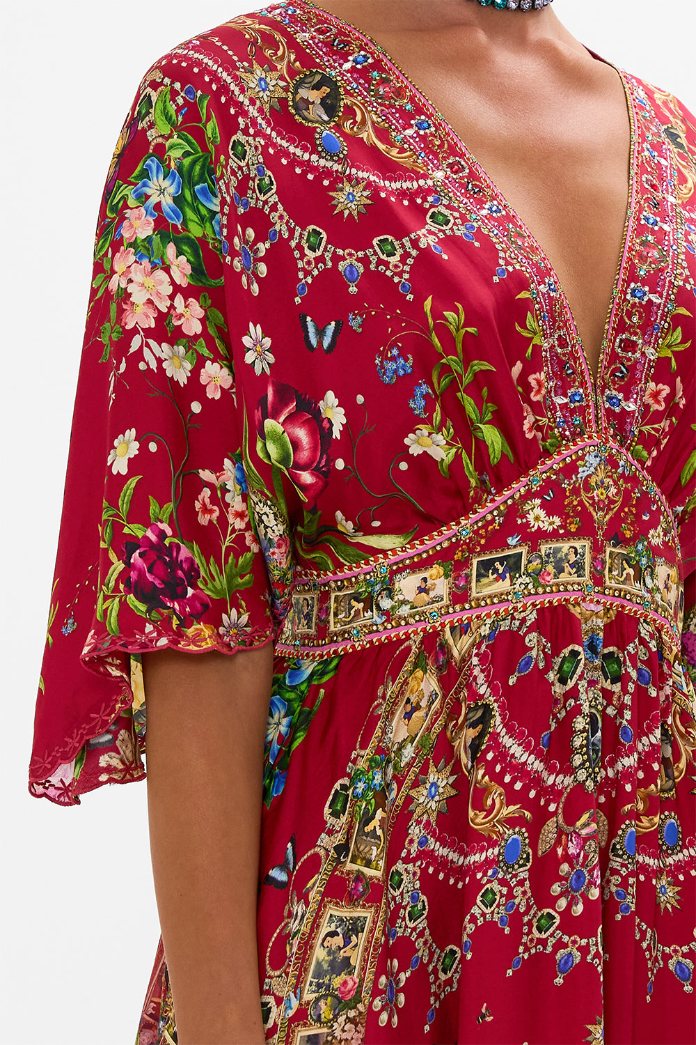 Disney CAMILLA ruffle dress in Just One Bite Snow White print