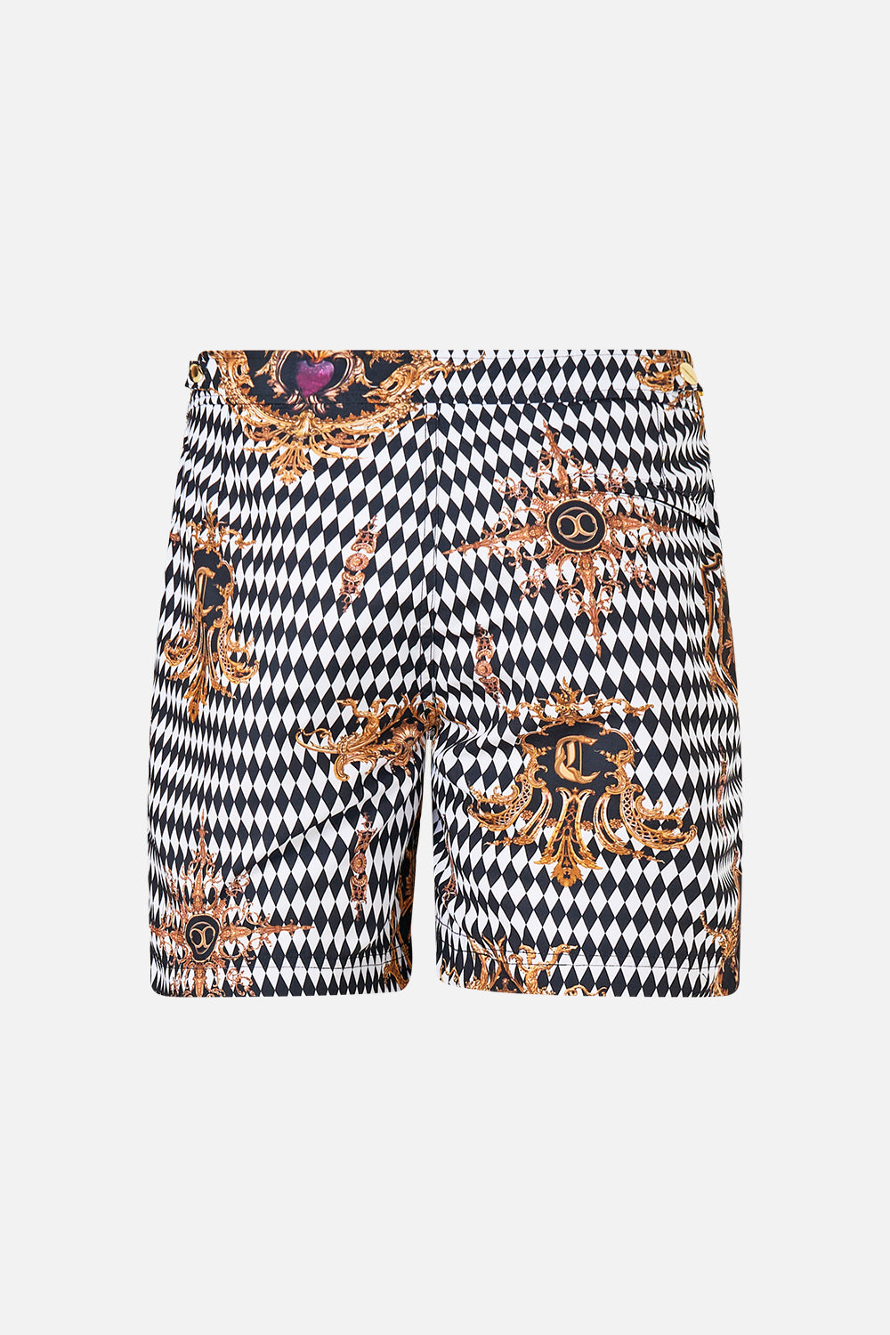 MID LENGTH SWIM SHORT MONARCHY MANIA