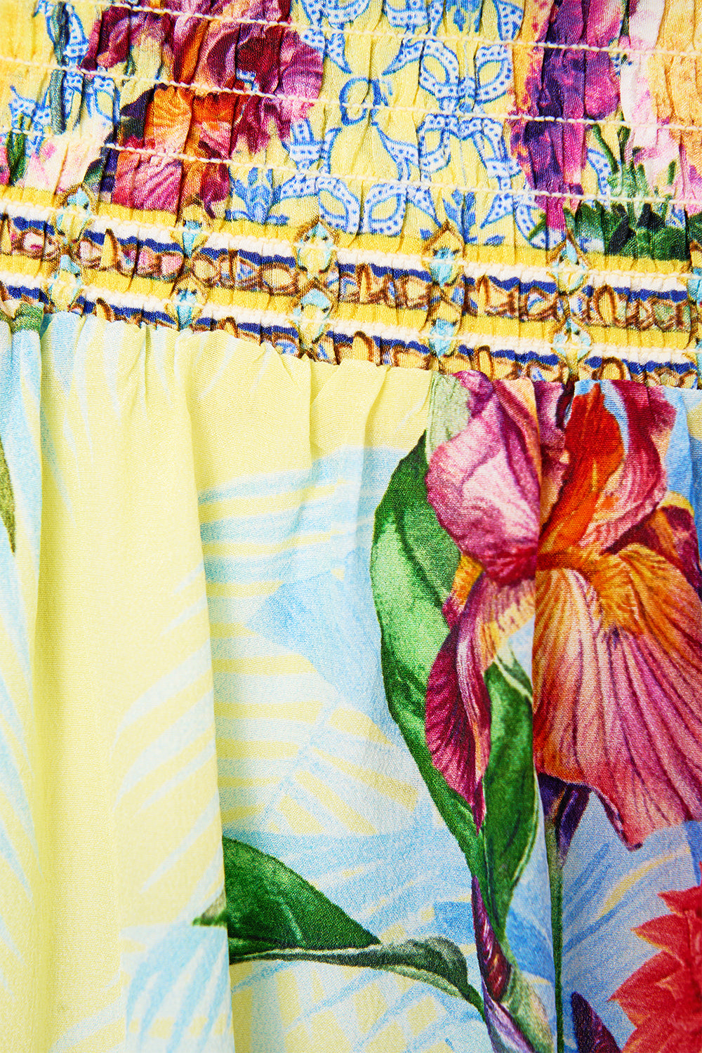 OFF SHOULDER SHORT DRESS FLOR FANTÁSTICA