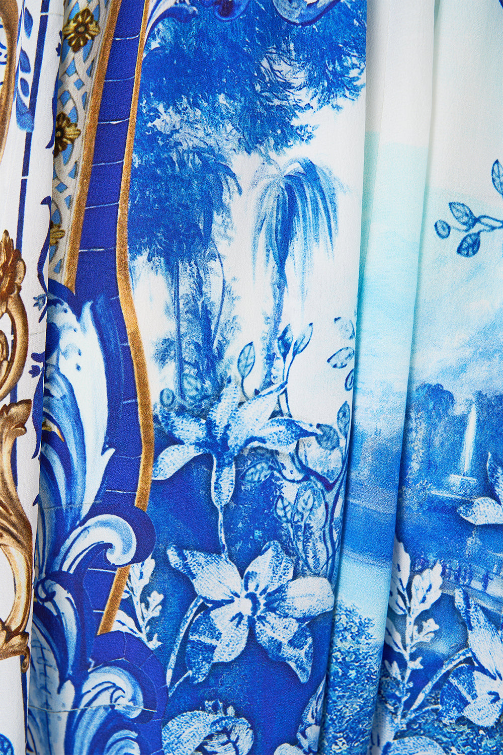 BRALETTE DETAIL DRESS AZUL ADVENTURES