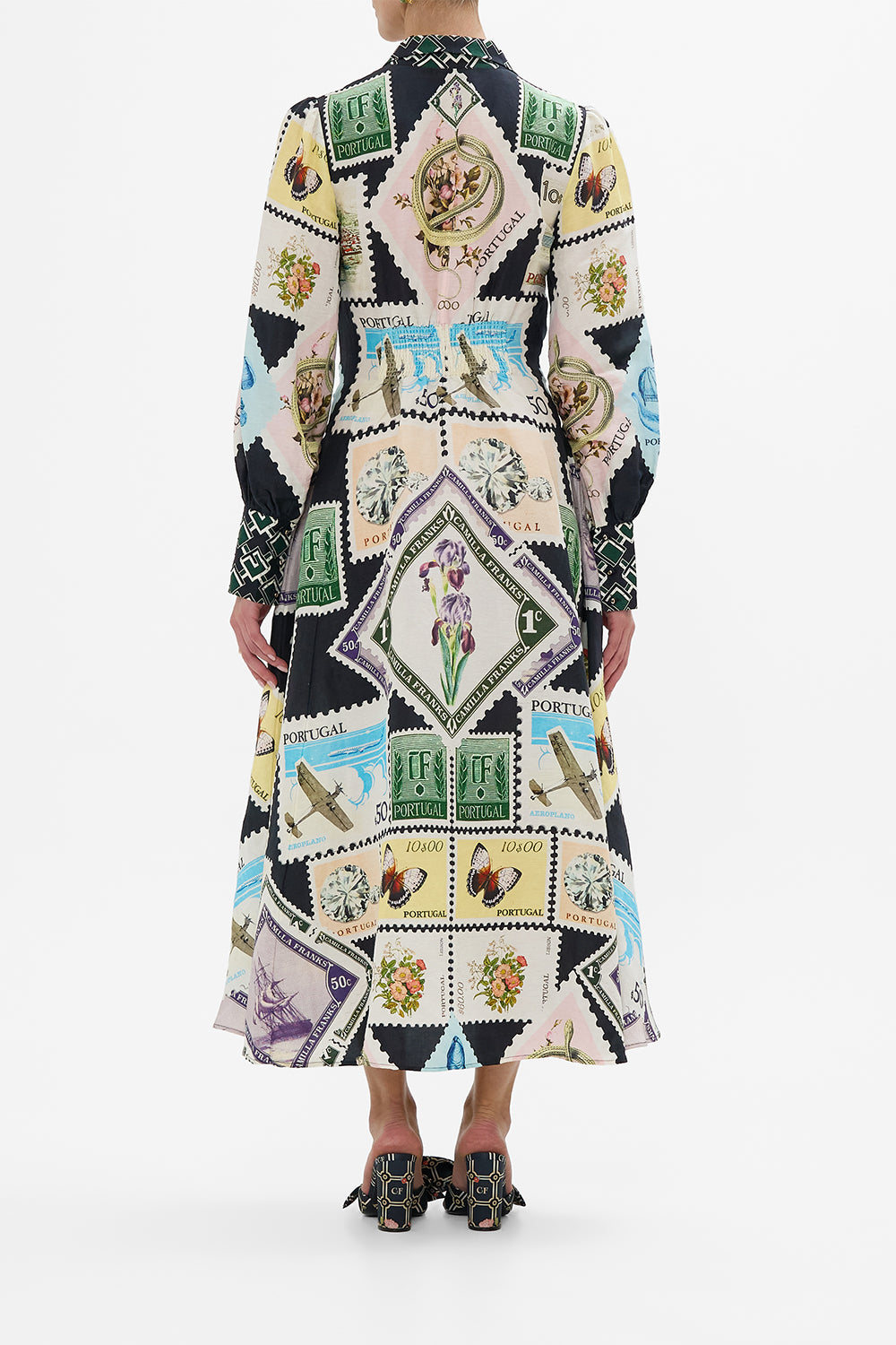 WAIST TIE SHIRT DRESS MY PORTO PEN PAL