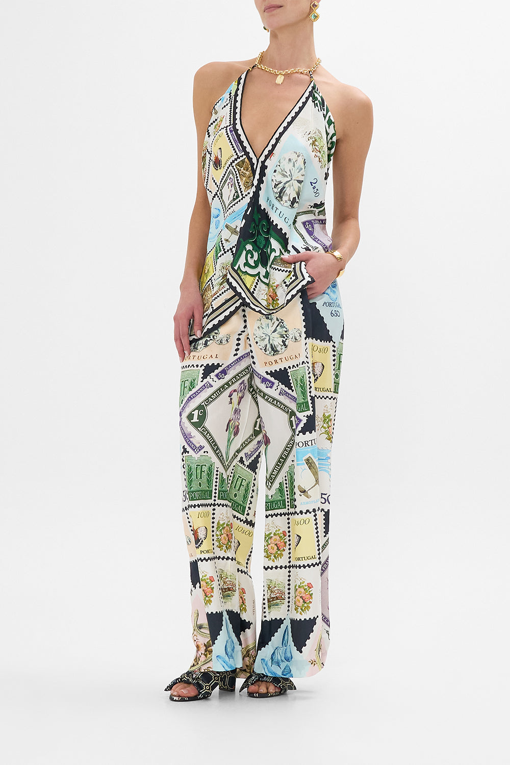 KNOTTED SCARF TOP MY PORTO PEN PAL