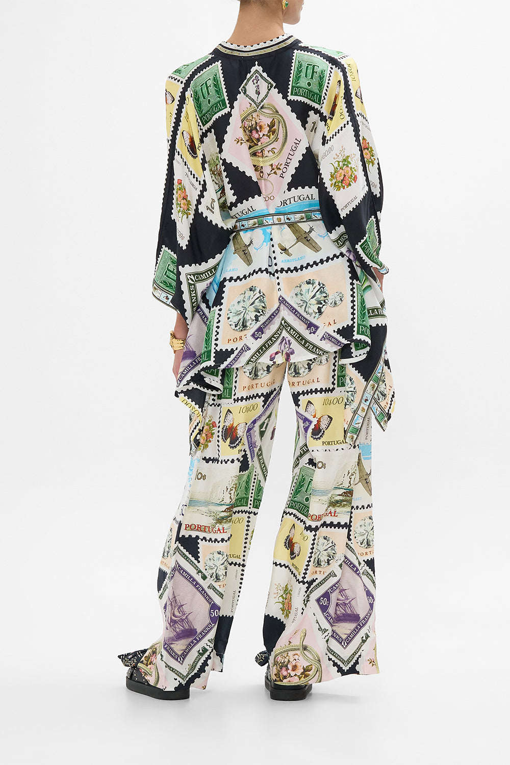 The CAMILLA RELAXED PANEL PANT MY PORTO PEN PAL