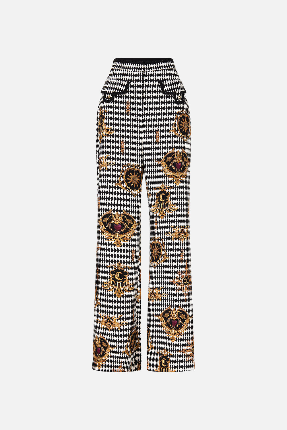 FLARED PANT WITH POCKETS MONARCHY MANIA