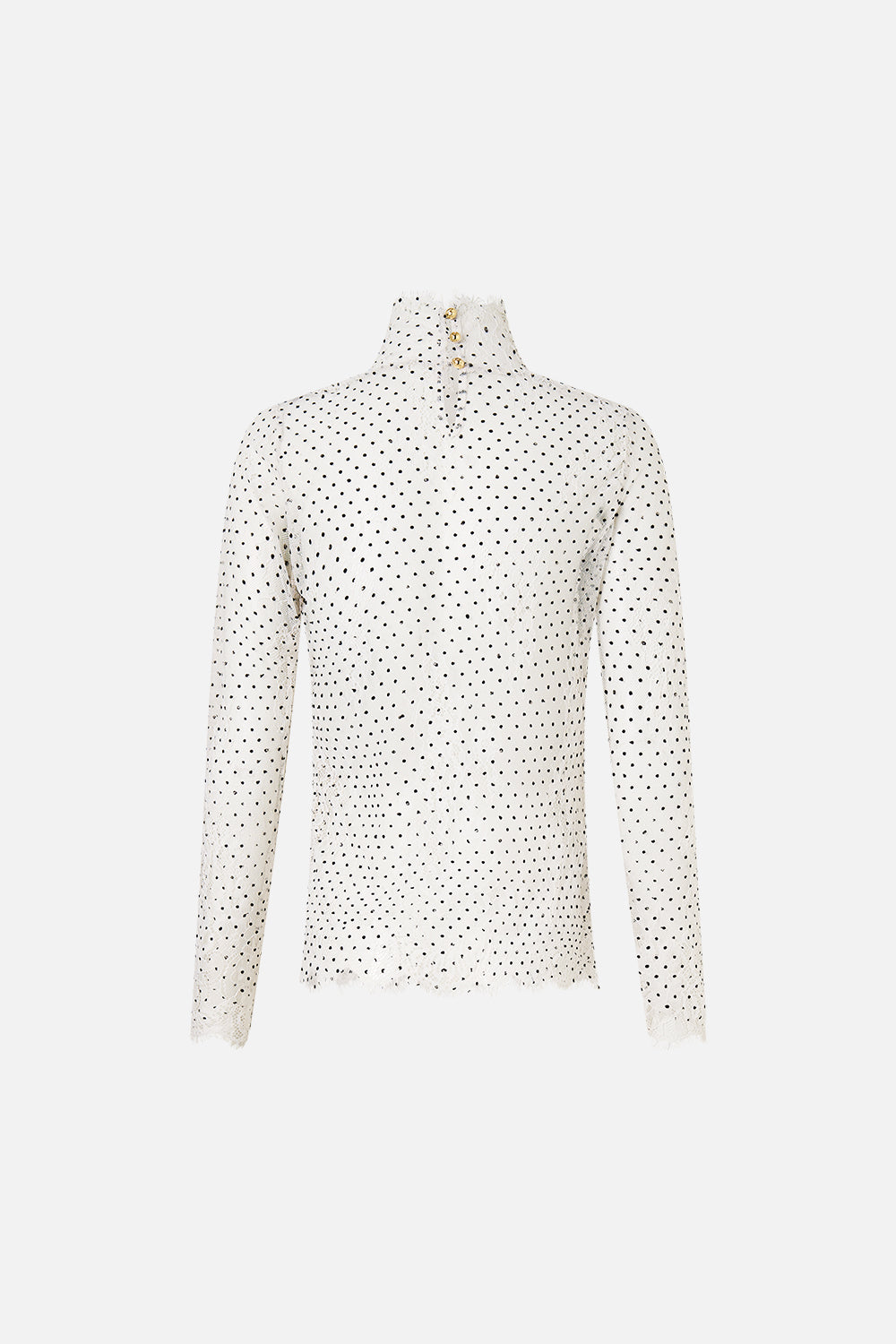 LACE TURTLENECK MONARCHY MANIA