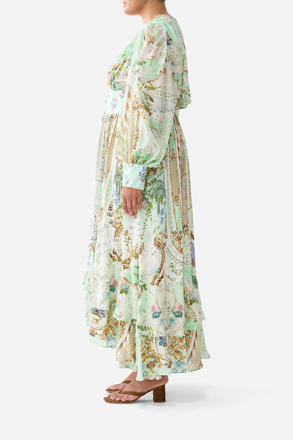 LONG BUTTON FRONT DRESS PESTANA PANORAMA
