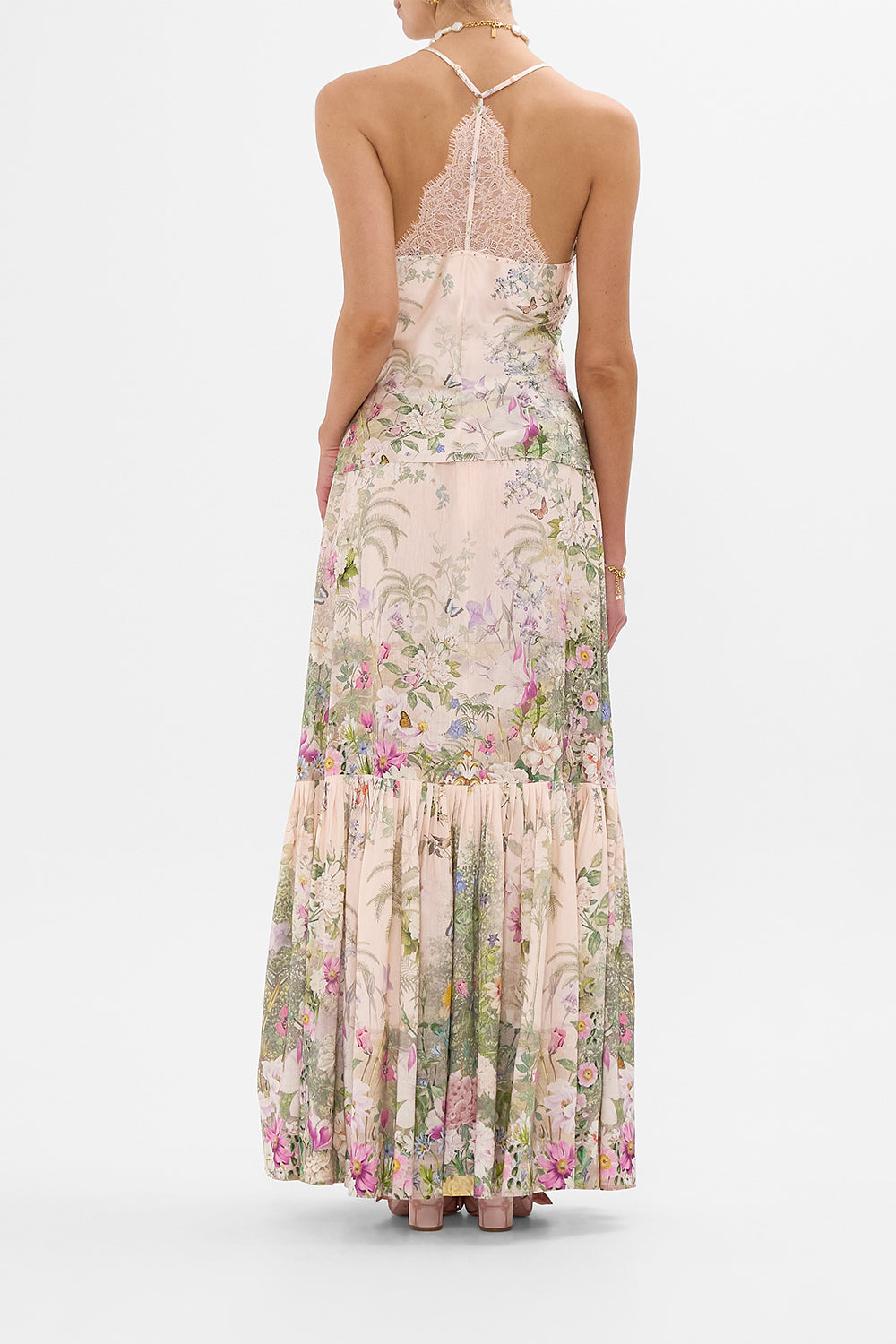 SKIRT WITH DEEP HEM FRILL AND BELT PALACIO PLAYGROUND