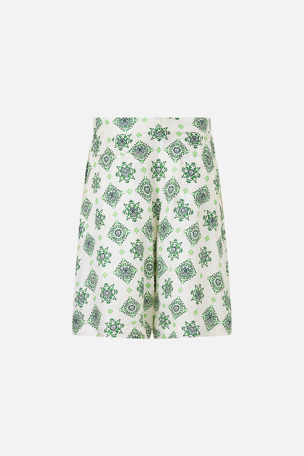 FIXED WAIST MID LENGTH WALK SHORT CORRIDOR OF CALM