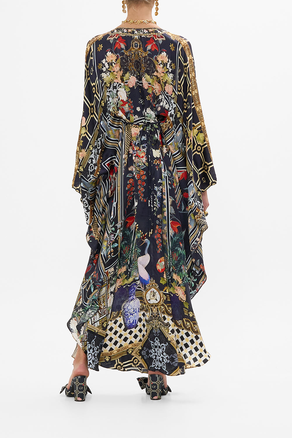 LONG KAFTAN WITH WAIST DETAIL PALACIO POETRY