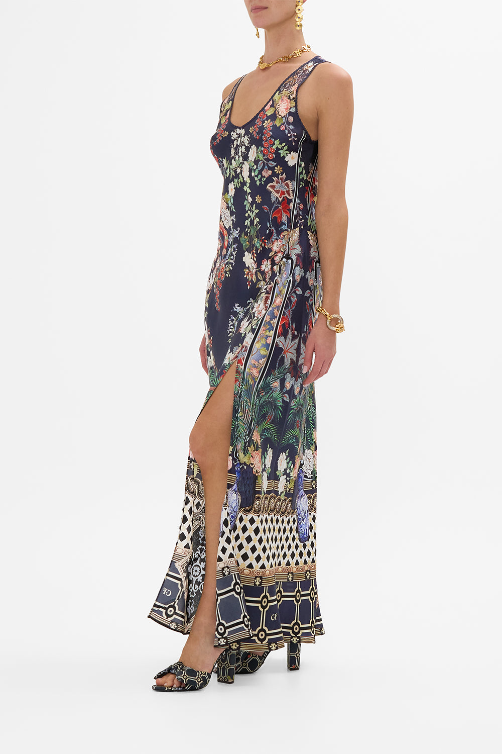 BIAS CUT TANK DRESS PALACIO POETRY