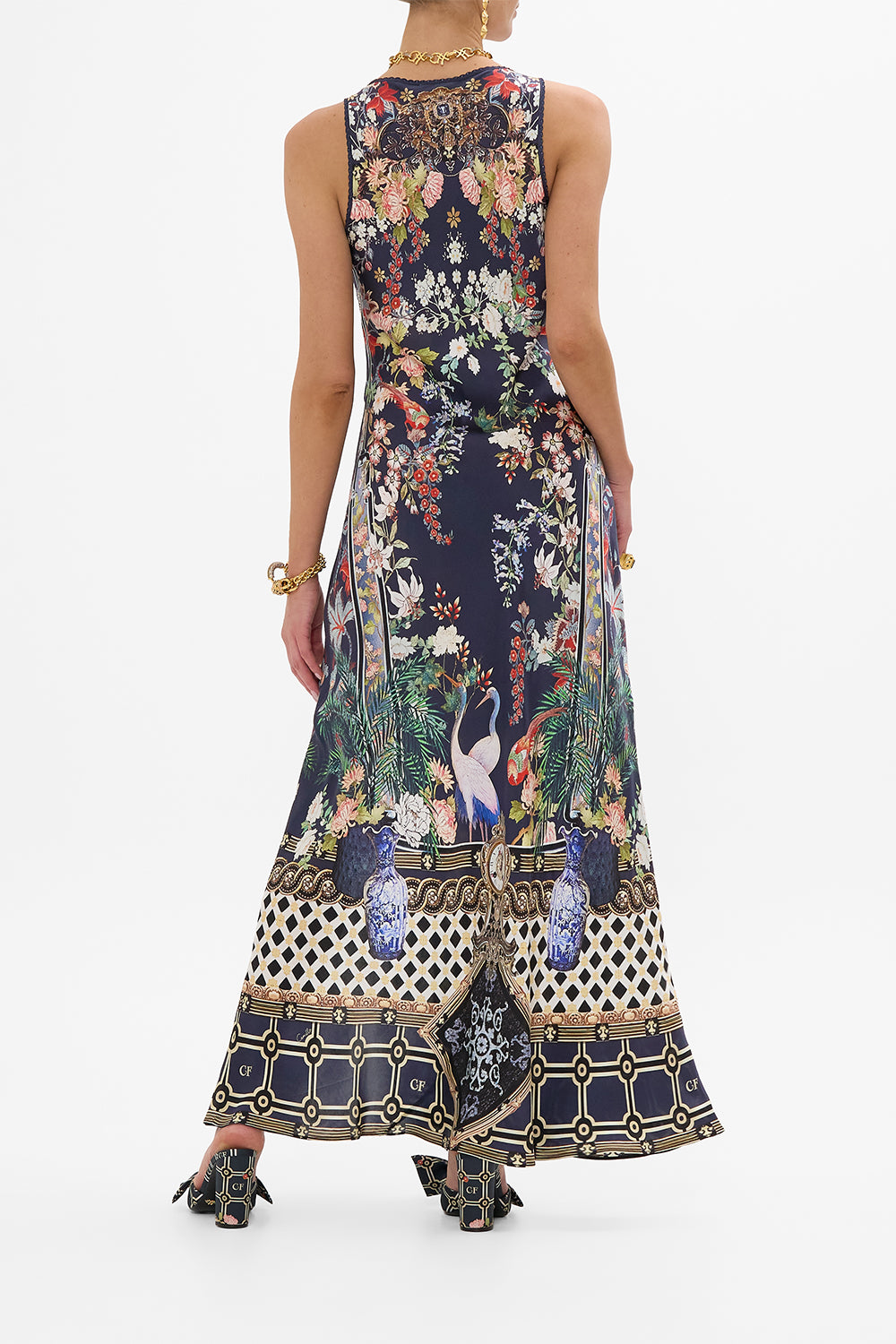 BIAS CUT TANK DRESS PALACIO POETRY