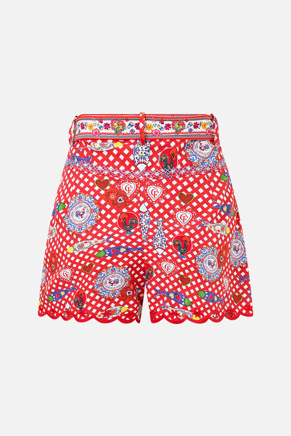 TUCK FRONT SHORT FAITH, LUCK & JUSTICE