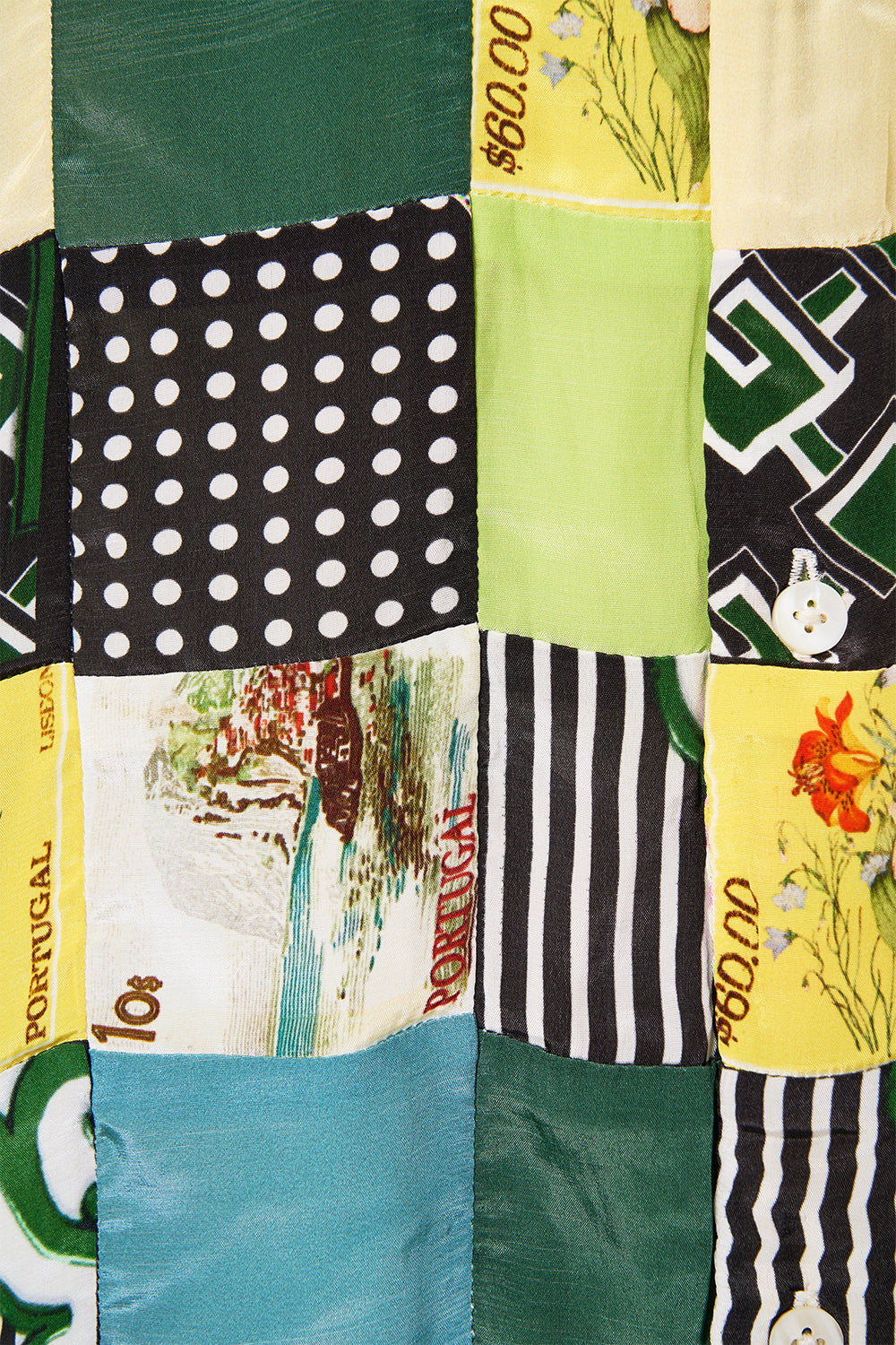 The CAMILLA OVERSIZED PATCHWORK SHIRT MY PORTO PEN PAL