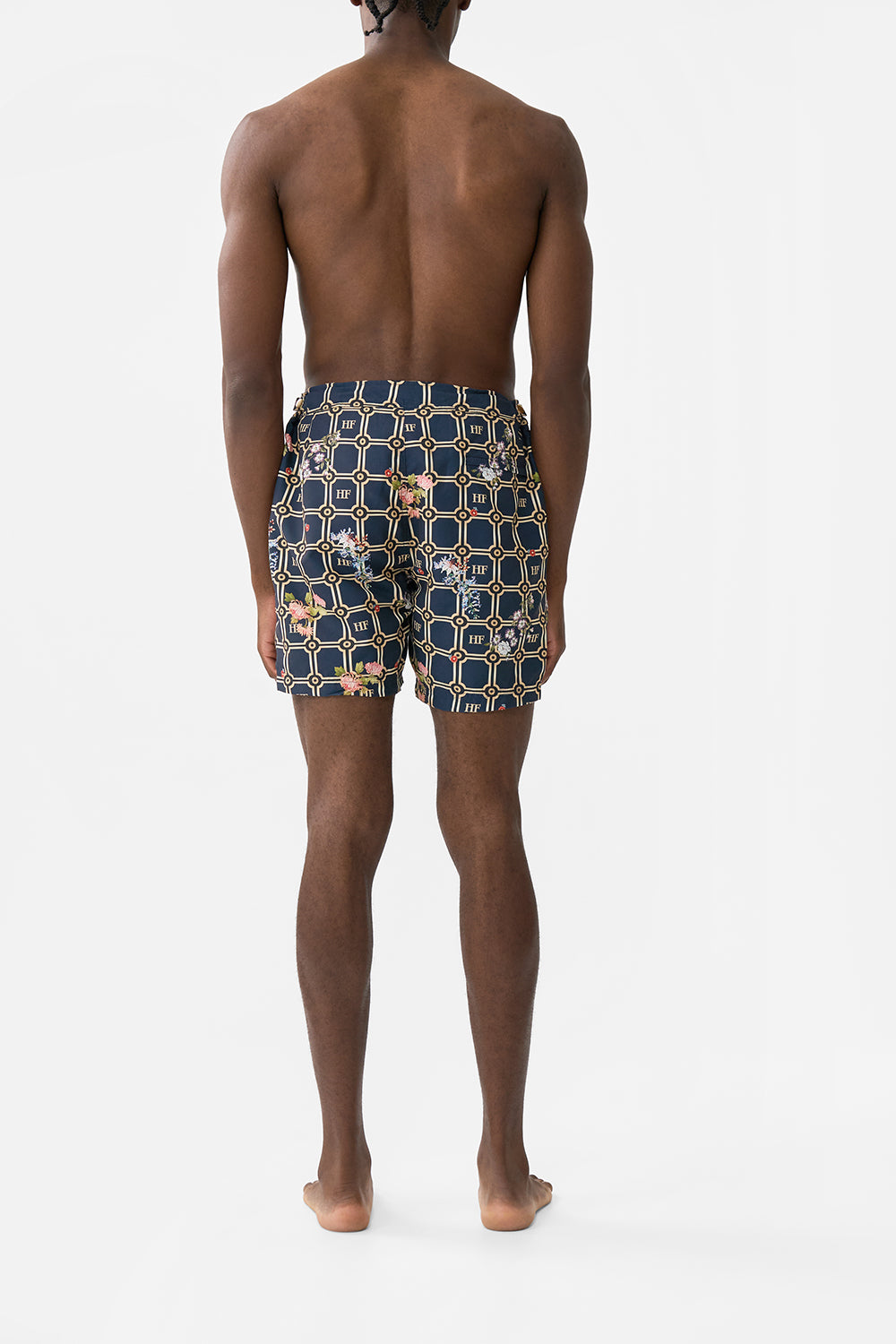 The CAMILLA MID LENGTH SWIM SHORT PALACIO POETRY