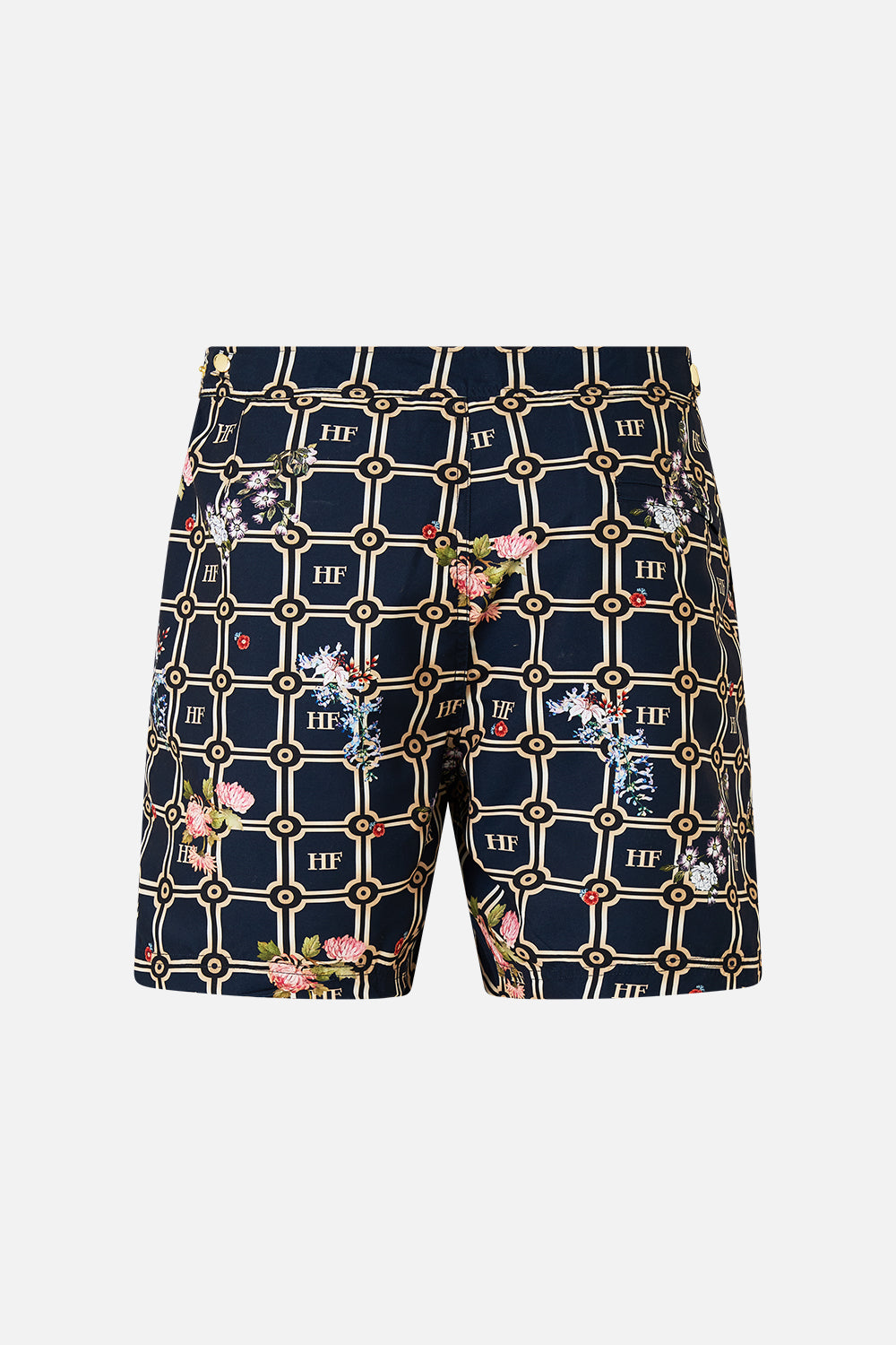 The CAMILLA MID LENGTH SWIM SHORT PALACIO POETRY