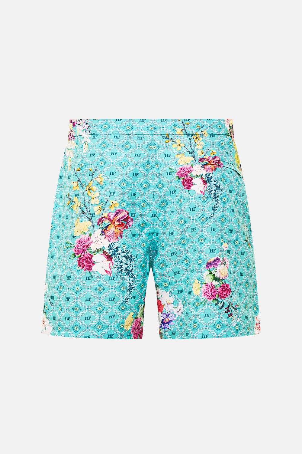The CAMILLA MID LENGTH SWIM SHORT GARDENS OF QUELUZ