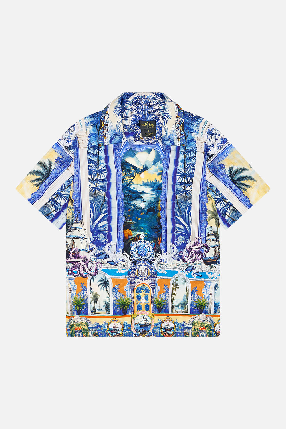 BOYS SHORT SLEEVE SHIRT 4-10 SONG OF SAINT ANTHONY