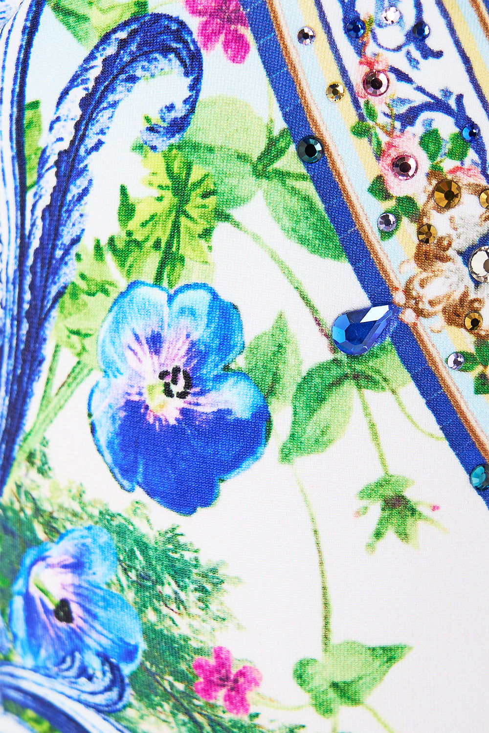 EYELET TIE BIKINI SET WALL TO WALL WONDERS