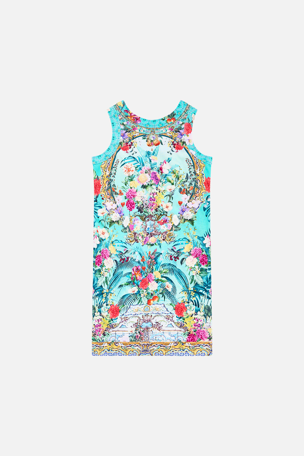 KIDS JERSEY TANK DRESS 12-14 GARDENS OF QUELUZ