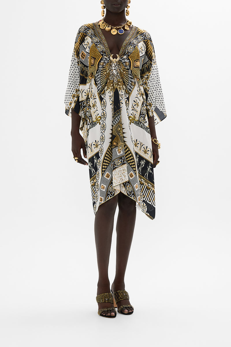 SHORT KAFTAN WITH HARDWARE THRONE GAMES