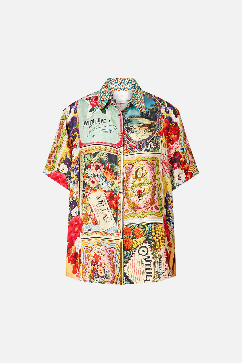The CAMILLA Classic Shirt in our Soap Opera print.