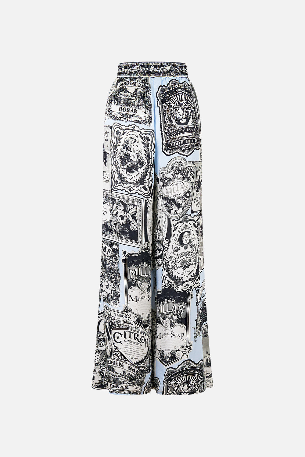 The CAMILLA Straight Leg Pant in our Perfumed In Porto print.