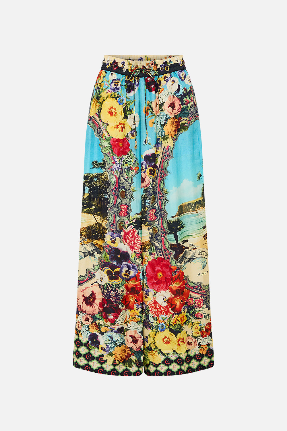The CAMILLA Straight Leg Pant in our Bathing Bombshell print.