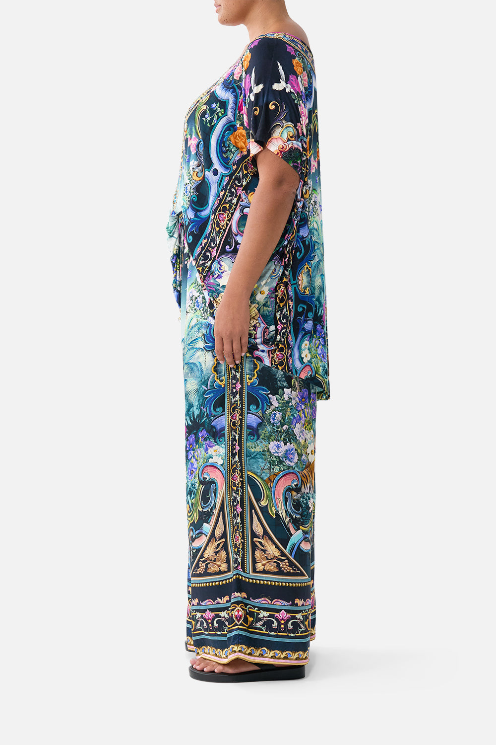 STRAIGHT LEG PANT BASKED IN BAROQUE