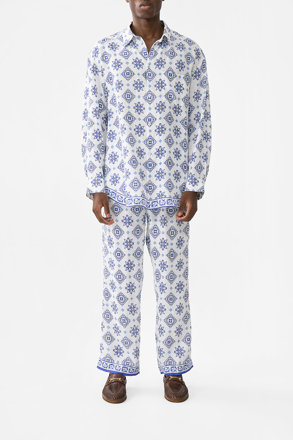 The CAMILLA OVERSIZED SHIRT AZUL ADVENTURESAZUL ADVENTURES