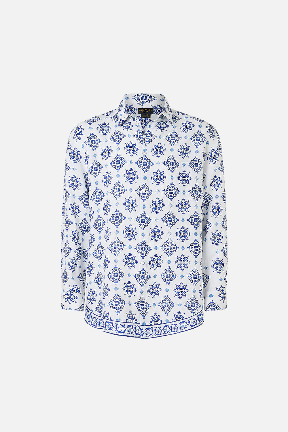 The CAMILLA OVERSIZED SHIRT AZUL ADVENTURES