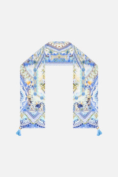 LONG SILK CRINKLE CHIFFON SCARF MY HOMESPUN HEART