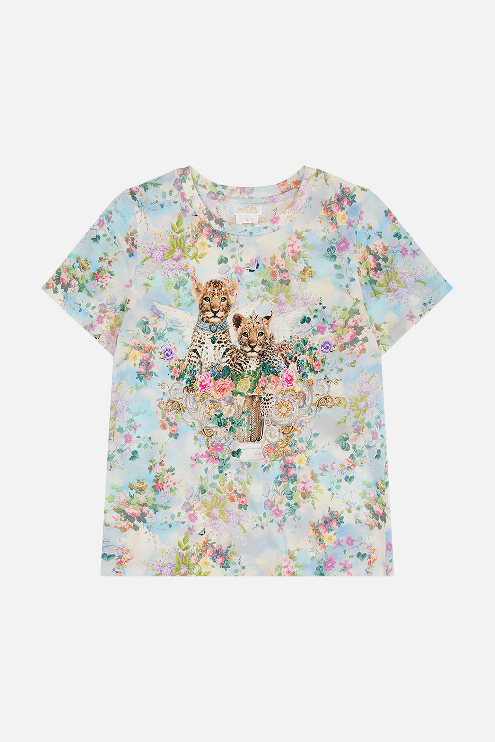 Milla By CAMILLA Floral Short Sleeve Tee 12-14 in We Always Have Alexandria Print. 